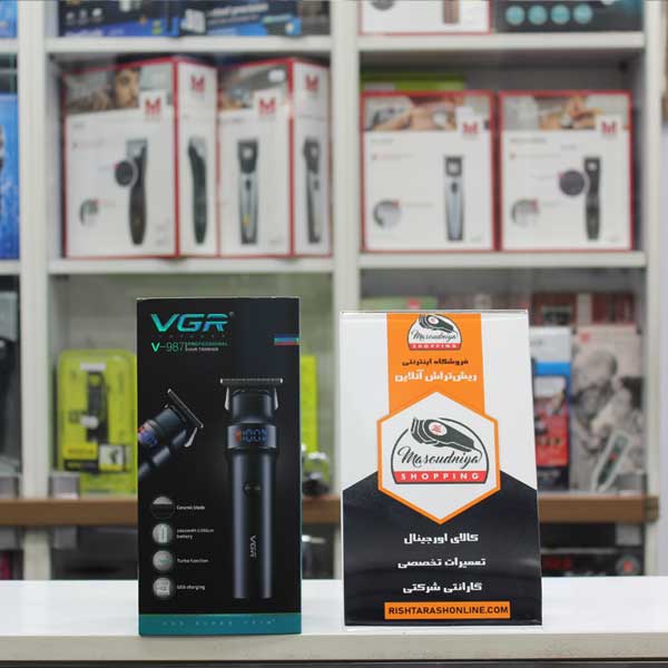 ماشین اصلاح سر و صورت وی جی ار مدل V-987